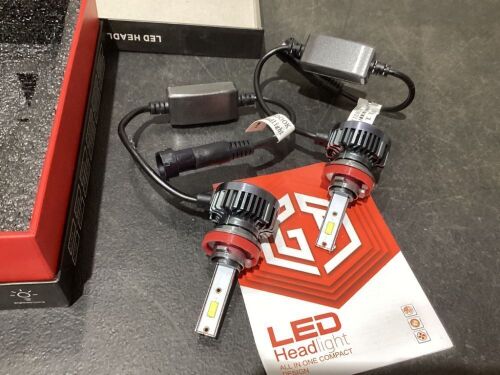 LED Headlight Bulbs  - Lot 557