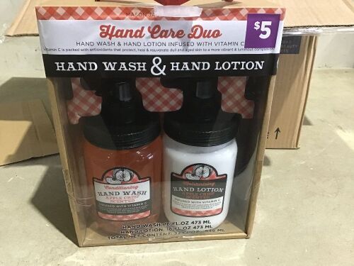 Case of (6) Hand Wash & Hand Lotion Sets, Assorted - Lot 402