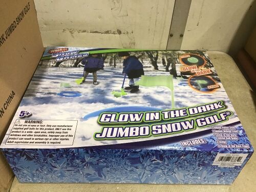 Case of (4) Glow in the Dark Jumbo Snow Golf  - Lot 188