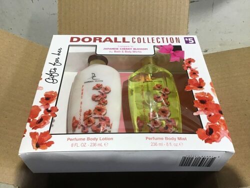 Case of (4) Dorall Collection Perfume Body Lotion & Mist Set  - Lot 1010