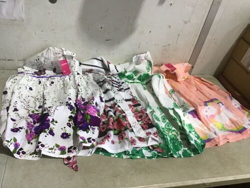 Lot of (4) Girls Dresses 9-10 - Lot 1033