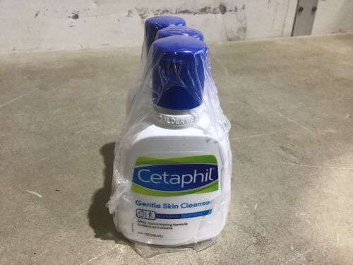 Case of (12) Cetaphil Gentle Skin Cleanser for All Skin Types, 4 oz  - Lot 1132