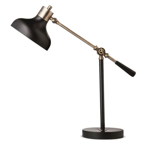 Case of (2) Threshold Crosby Schoolhouse Desk Lamp, Black - Lot 996