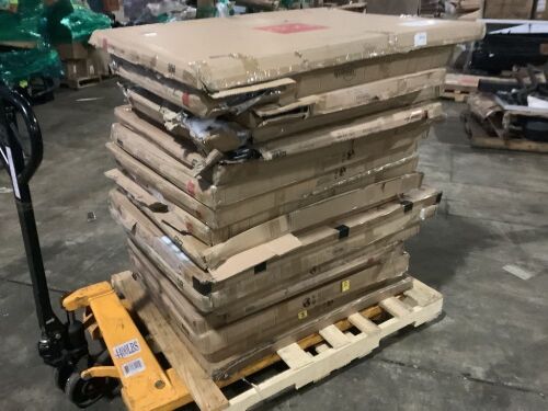 Lot of (19) Fireplace Screens, Various Styles/Sizes - Uninspected - Lot 282