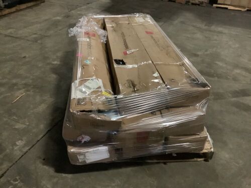 Lot of (9) Cantilever Patio Umbrellas - Uninspected  - Lot 350