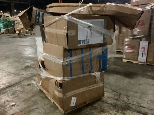 Pallet of Bathroom Vanities - Store Returns, For Parts or Repair  - Lot 628