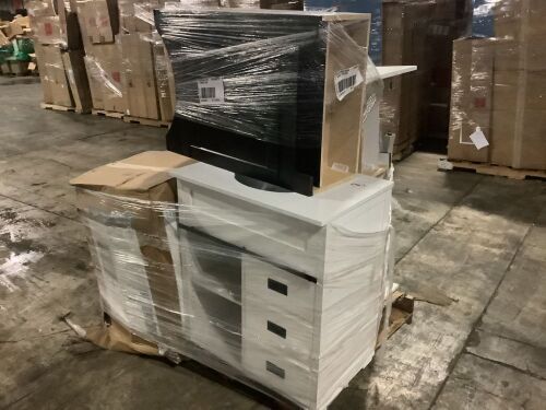Pallet of Bathroom Vanities - Store Returns, For Parts or Repair  - Lot 1053