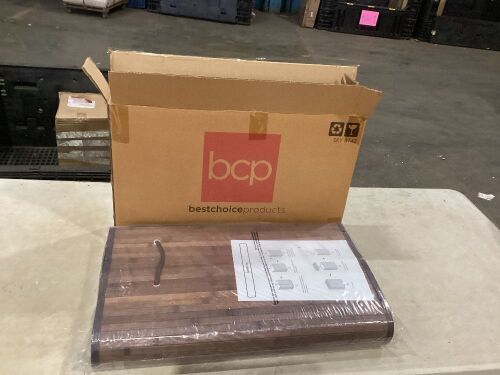 Bamboo Laundry Hamper  - Lot 383