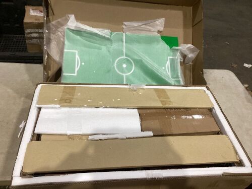 4-in-1 Multi Game Table Set w/ Air Hockey, Table Tennis, Billiards, Foosball  - Lot 1090