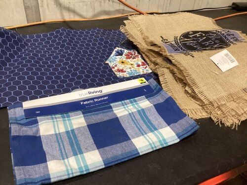 Lot of Fabric Table Runner & Placemats  - Lot 777