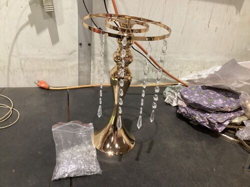 Lot of (10) Centerpiece Flower Stands  - Lot 473