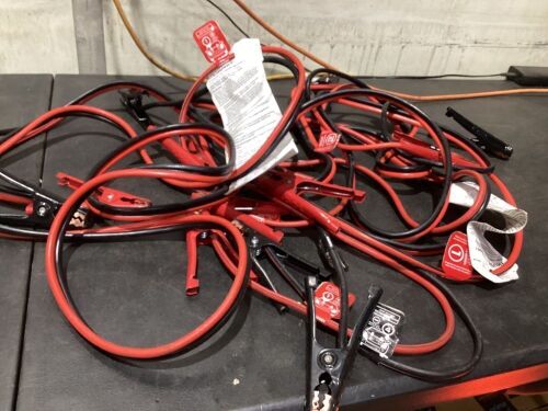 Lot of (3) 8 Gauge 12' Booster Cables  - Lot 910