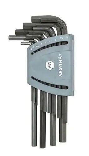 Husky Long Arm Hex Key Set, MM (13-Piece) - Lot 964