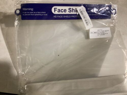 Pallet of Plastic Face Shields  - Lot 1037