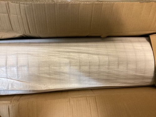 Tooca Black Vinyl Coated Wire Mesh 46" x 50', 1.5" x 1.5" Grid - Lot 59