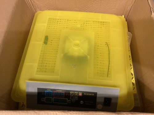 96 Eggs Digital Incubator w/ Fully Automatic Egg Turning and Humidity Control, Missing Instructions5 - Lot 96