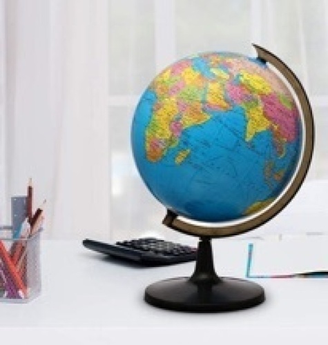 KingSo 13" World Globe - Lot 235
