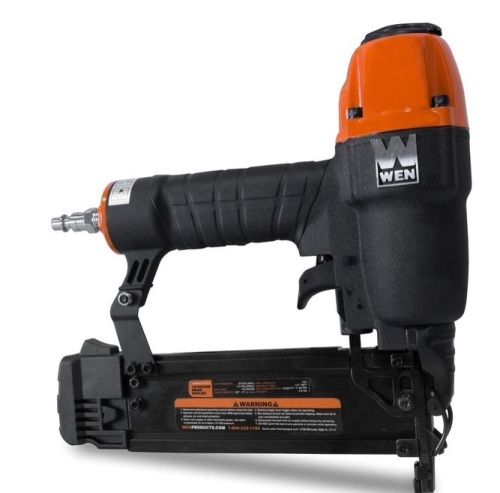 WEN 61721 18-Gauge 3/8-Inch to 2-Inch Pneumatic Brad Nailer - Lot 236
