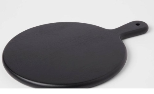 Lot of 2 Threshold™ Acacia Modern Serving Board, Black - Lot 318