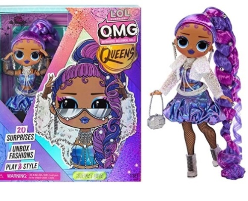 Lot of 2 LOL Surprise Queens Runway Diva Fashion Doll w/ 20 Surprises - Lot 450