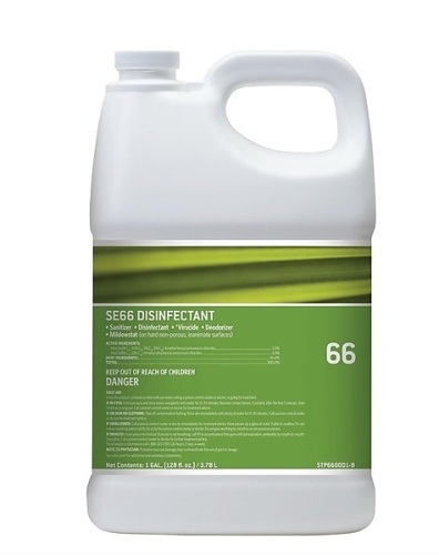 Staples® #66 Disinfectant and Sanitizer, Unscented, 1 Gallon - Lot 391
