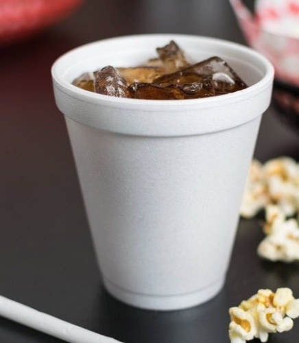 Dart 8 oz. White Insulated Foam Cup - 1000 Ct. - Lot 621