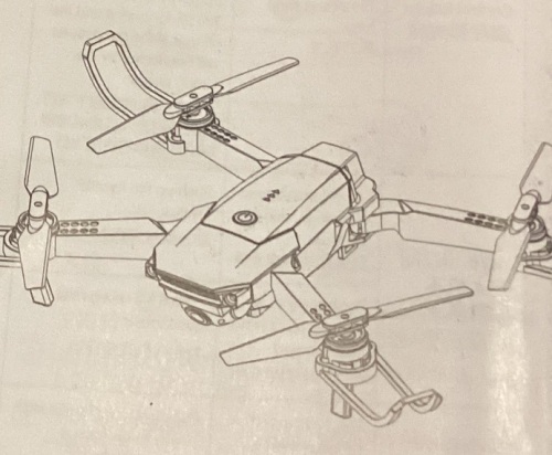 Super Endurance Foldable Drone - Lot 181