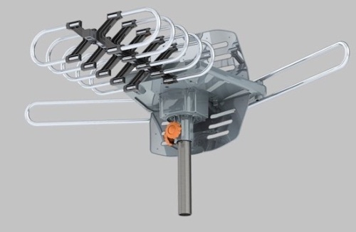 Leadzm Rotating Remote Controlled TV Antenna, May Be Missing Hardware - Lot 170