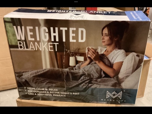 Weighted Blanket, 48" x 72", 12 lb. - Lot 143