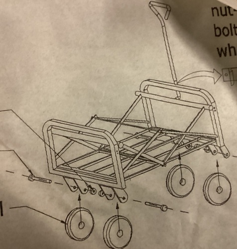 Folding Utility Garden Wagon - Lot 86