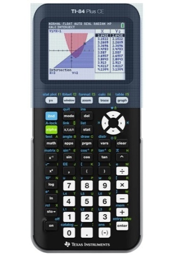 Texas Instruments TI-84 Plus CE Color Graphing Calculator, Black - Lot 468