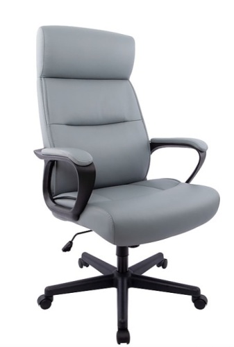 Staples Rutherford Luxura Manager Chair, Gray - Lot 726