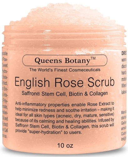Lot of (5) Queens Botany English Rose Body Scrub, Sealed - Lot 89