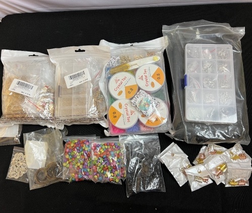 Bundle of Jewelry Making & Craft Supplies - Lot 110