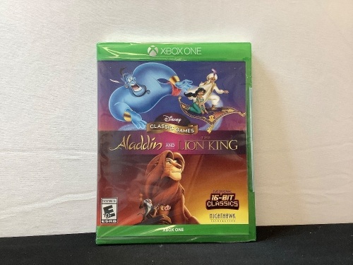 XBox One Disney Classic Games, Aladdin and The Lion King - Lot 133