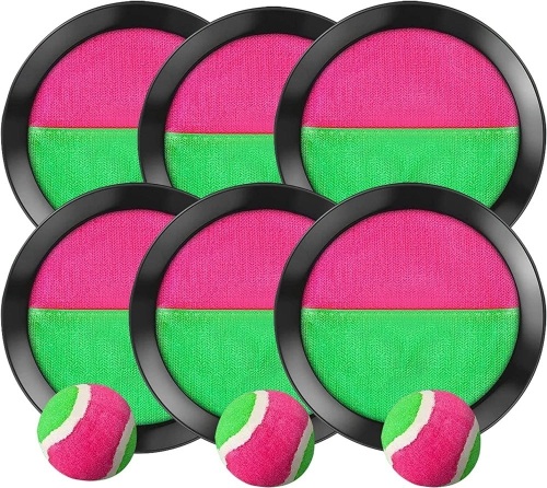 Set of (6) Toss and Catch Ball Throwing Game - Lot 138