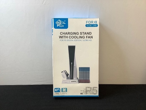 PS5 Digital Edition Charging Stand With Cooling Fan - Lot 139