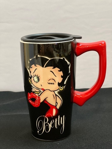 Betty Boop Ceramic Travel Mug - Lot 201