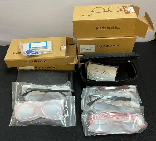 (3) 3pks & (2) 2pks of Bluelight Blocking Glasses - Lot 269