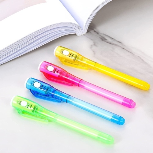 Invislbe Ink Pens, 4 Colors, 2 Styles, 48 ct - Lot 270