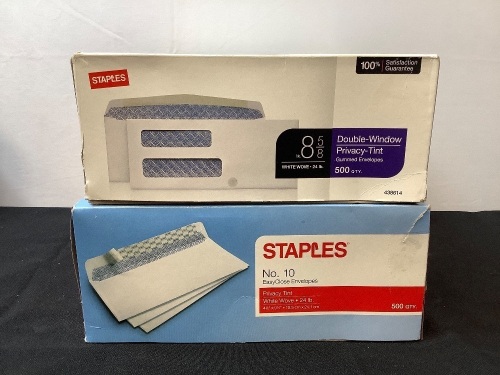 Lot of (2) Boxes of Envelopes - Lot 530