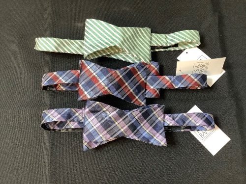 Lot of (3) Jos. A. Bank Bowties - Lot 621