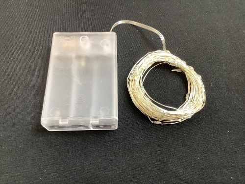 Fairy String Lights, Blue, Battery Powered - Lot 398