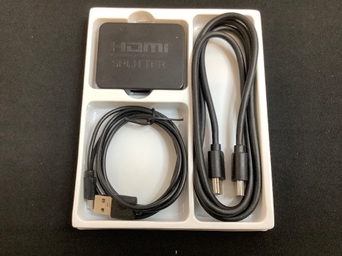 4K HDMI Splitter, 1 in 2 out - Lot 123