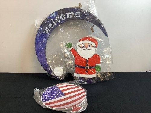 Bundle of (7) Welcome Signs - Lot 393