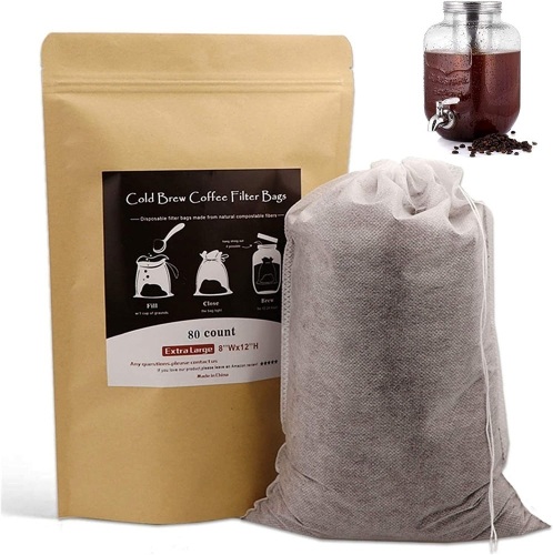 Bundle of (4) Cold Brew Coffee Filter Bags 80 cnt - Lot 180