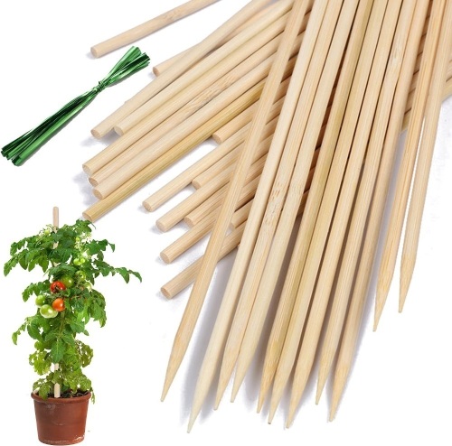 Bundle of (6) Hainanstry Bamboo Plant Stakes 16in 25 cnt - Lot 362