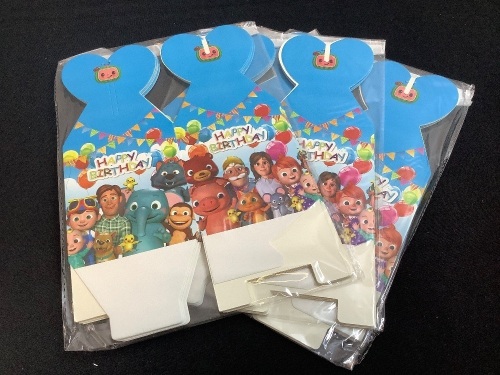 Bundle of (5) JJ Melon Candy Gift Boxes, 18 Packs each, 90 total - Lot 479