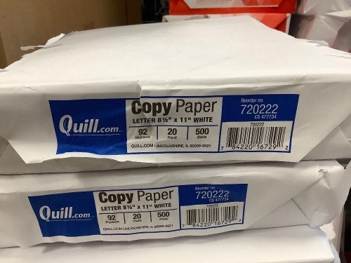 Box of Approx 8 Reams of Paper, Damaged Packaging - Lot 207
