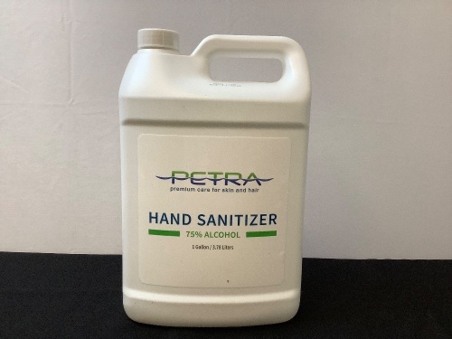 Case of (4) 1 Gal. Jugs of 75% Alcohol Hand Sanitizer - Lot 419